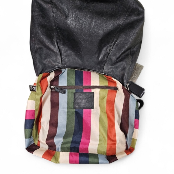 Coach 2010 Poppy LEGACY STARDUST Bag W/Legacy Wristlet & Scarf - Picture 6 of 16